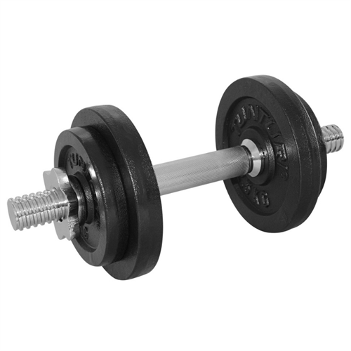 Tunturi Håndvægt 10 kg i sort og krom